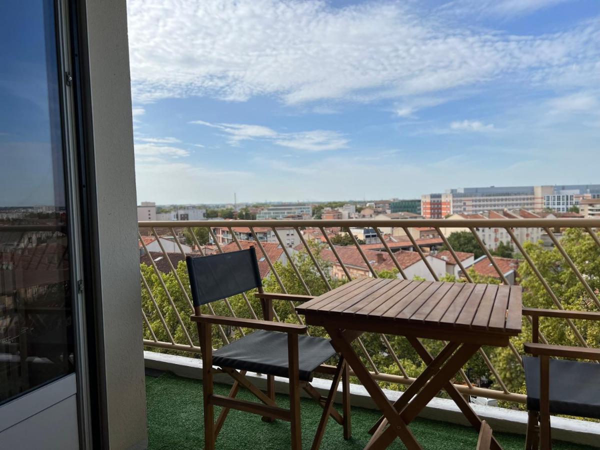 Ferienwohnung T3 Hyper Centre - Avec Vue Panoramique Toulouse Exterior foto